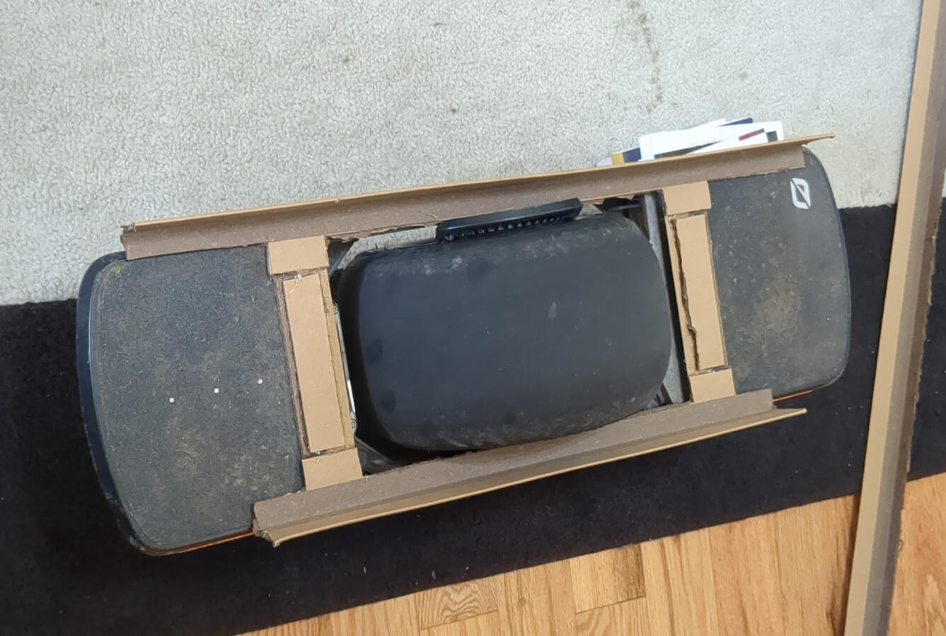 If you're curious as to what the original plan was for the Onewheel ship, I wanted to copy this Jack Sparrow Onewheel Ship Cosplay had done. I do still want to try to do this again in the future