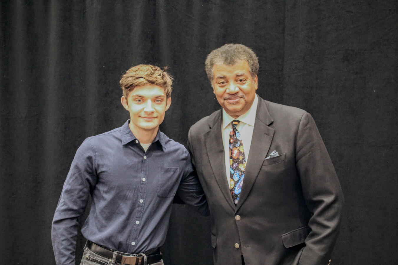 My meeting with astrophysicist Neil deGrasse Tyson at a college talk